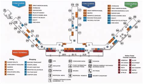 Fort Myers Airport Map RSW Parking Map 48 OFF