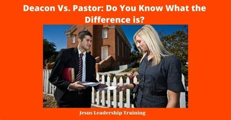 Deacon Vs Pastor Do You Know What The Difference Is 2024