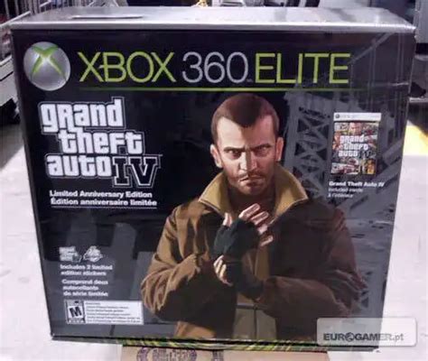 Microsoft Xbox 360 Elite Grand Theft Auto IV Bundle - Consolevariations