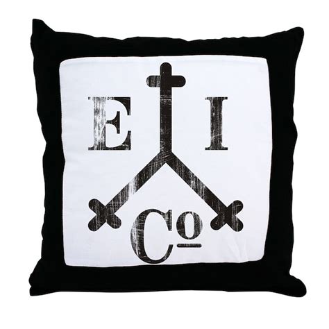 East India Trading Company Logo Throw Pillow by solopress