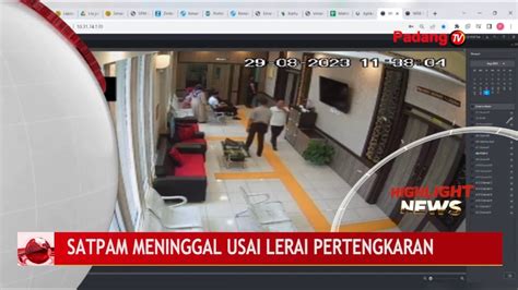 Live Detak Sumbar Rabu Agustus Youtube