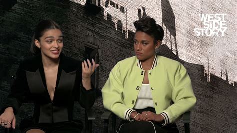 West Side Story 2021 Rachel Zegler Ariana DeBose Interview YouTube