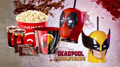 Cinemark Apresenta Combos De Pipoca Para Deadpool E Wolverine GKPB