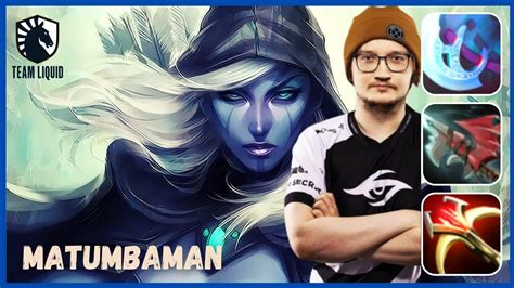 MATUMBAMAN DROW RANGER SAFELANE DOTA 2 YouTube