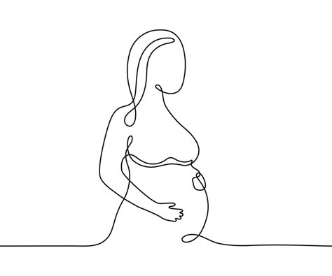 Art Pregnant Woman Drawing