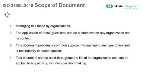 Iso 31000 2018 Risk Management System Framework And Implementation Ppt