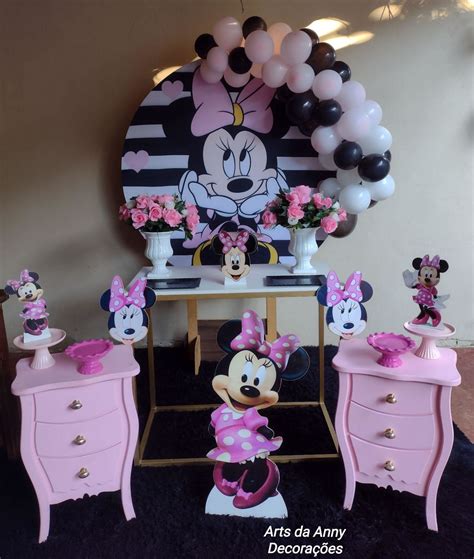 Total Imagem Decoracao De Aniversario Tema Minnie Rosa Br