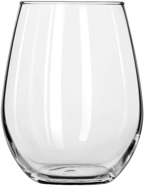 Amazon Libbey Vina Stemless 8 5 Ounce Clear Champagne Flute Glass