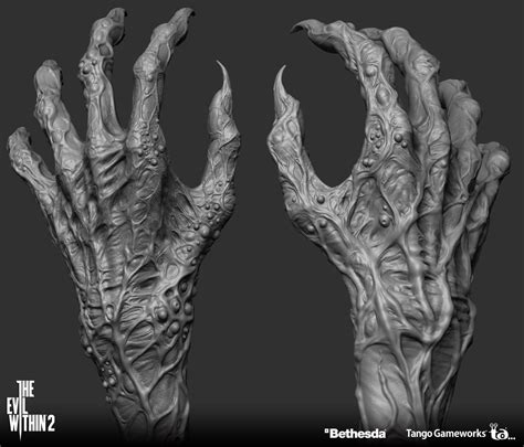 Evil Claw Hands Monster Concept Art Alien Concept Art Creature Art