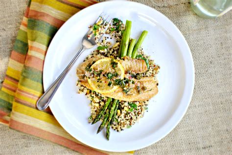 Tilapia With Lemon Caper Sauce Simply Scratch