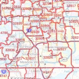 Kissimmee Zip Code Map Zip Code Map Bank2home