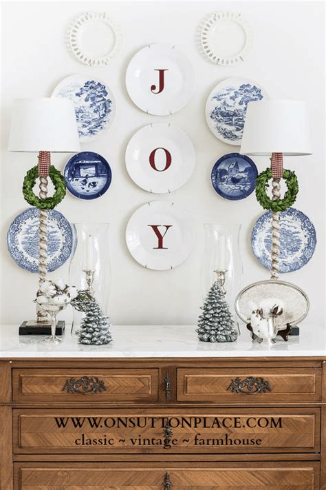 DIY Dollar Tree JOY Plates - On Sutton Place