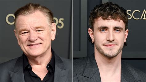 Brendan Gleeson Asked His Son Domhnall For Paul Mescals Number To Text