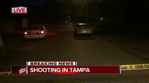 Man in critical condition after Tampa shooting