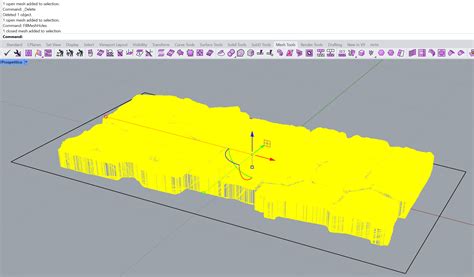 I Can T Repair Naked And Non Manifold Edges On A Mesh Rhino For Windows McNeel Forum