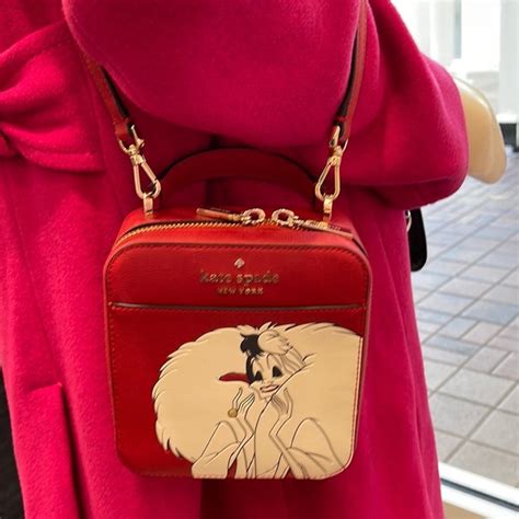 Kate Spade Bags Kate Spade Disney X Kate Spade New York Vanity Cruella Crossbody Bagred