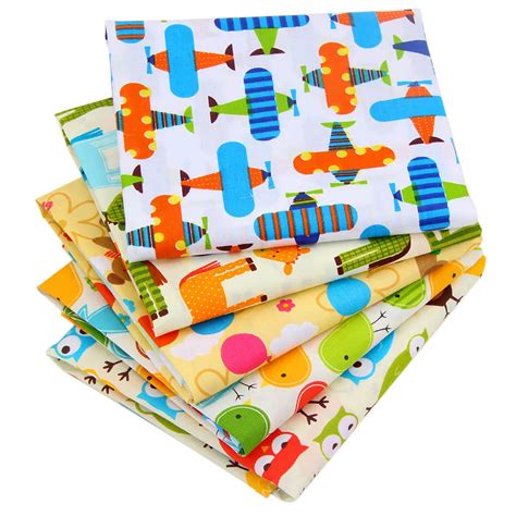 Cartoon Cotton Fabric Telas Patchwork Fabirc Fat Quarter Bundles Fabric