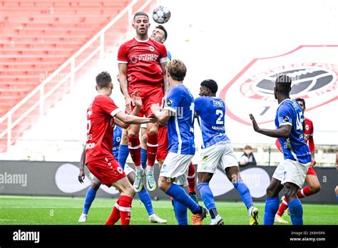 Antwerp S Toby Alderweireld Pictured In Action During A Soccer Match