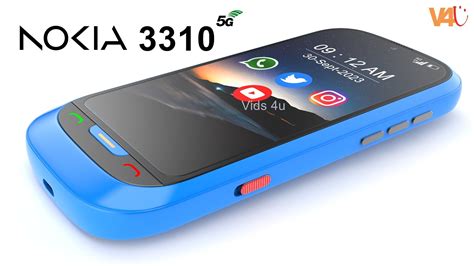 Nokia 3310 5G Price, Release Date, First Look, Camera, 8000mAh Battery ...