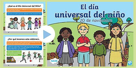 Powerpoint El D A Universal Del Ni O Teacher Made