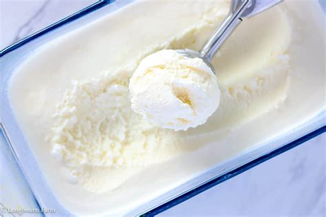 Recipe for Homemade Vanilla Ice Cream- Longbourn Farm