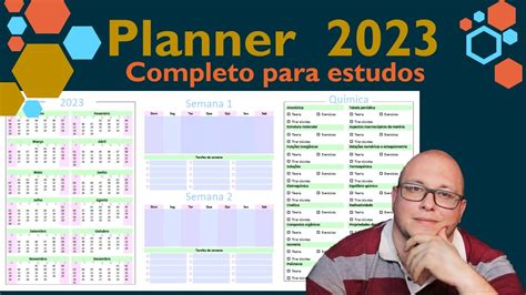 Planner de estudos 2023 Como se organizar os estudos para aprovação