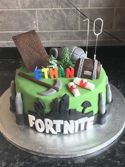 Fortnite Birthday Cake | Boy birthday cake, Birthday party cake ...