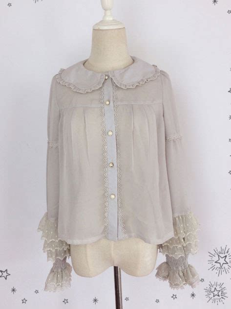 Sheer Peter Pan Collar Blouse