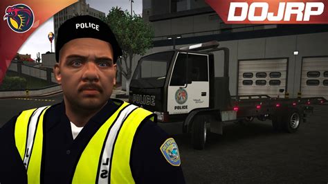 GTA 5 RolePlay DOJRP On Patrol EP 16 Tow Truck Joe 10 8 In Service