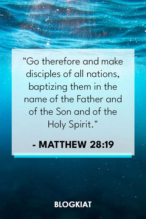 10 Inspiring Baptism Quotes From The Bible Blogkiat