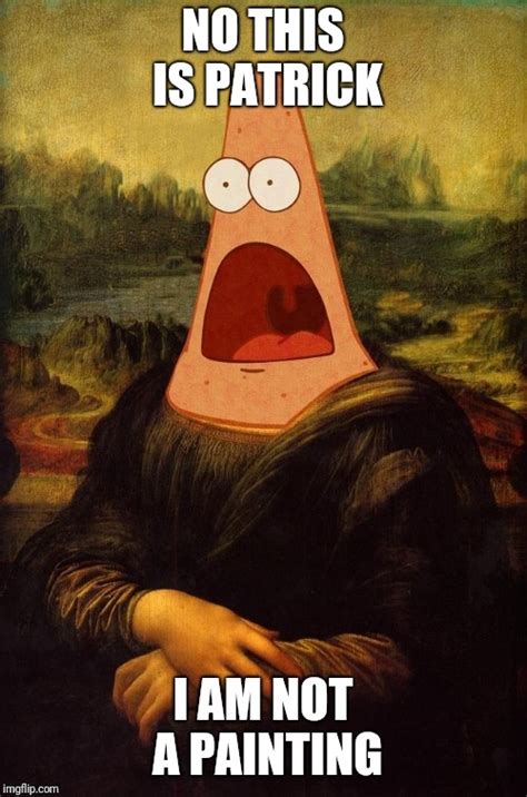 Surprised Patrick Lisa Imgflip