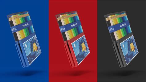Packaging Design Staedtler Colour Pencils 48 Shades On Behance