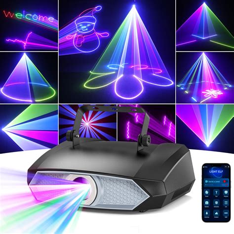 Dj Laser Light With App Control 3d Animation Laser Machinelaser Light