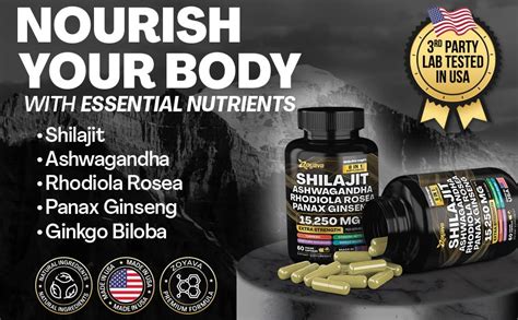 Mua Shilajit Pure Himalayan 9000MG Energy Booster Ashwagandha 2000MG