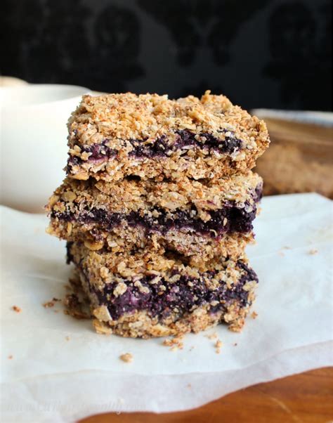 Blueberry Oatmeal Bars Gluten Free