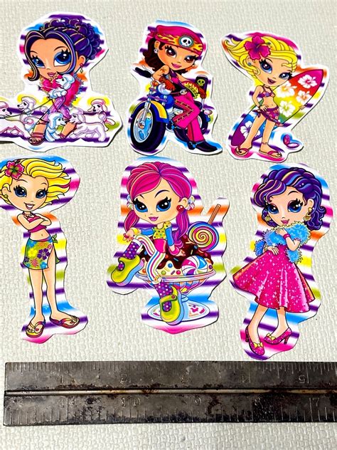 6 Vintage Lisa Frank Stickers Lisa Frank Girls Vintage Etsy