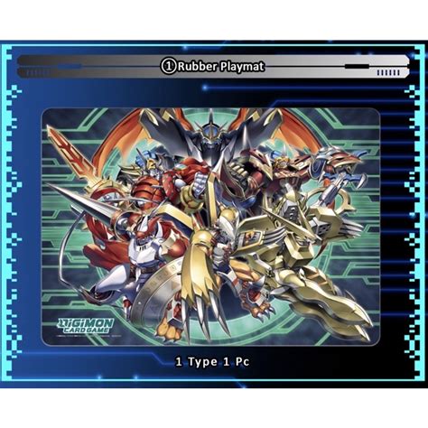 Digimon Tcg Pb 06 Tamers Evolution Box 2 Playmat Shopee Malaysia