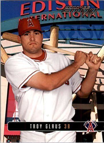 Amazon Studio Troy Glaus Mlb Baseball Trading Card