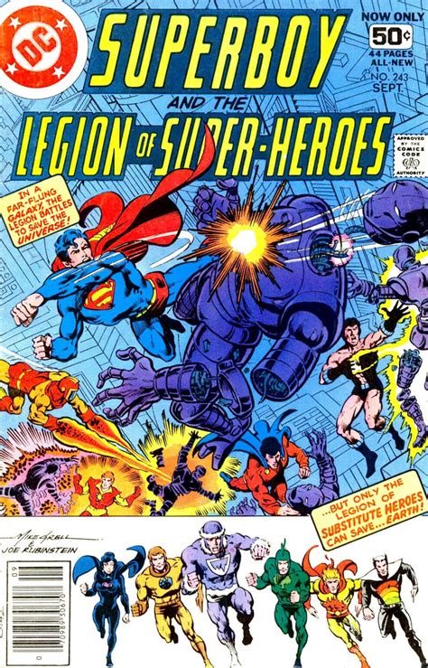 Superboy And The Legion Of Super Heroes Comic Book Revolution