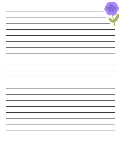 Print Lined Paper For Writing