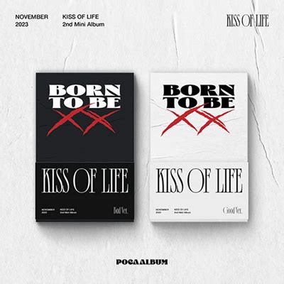 KISS OF LIFE 2ND MINI ALBUM BORN TO BE XX POCA ALBUM Kpop USA