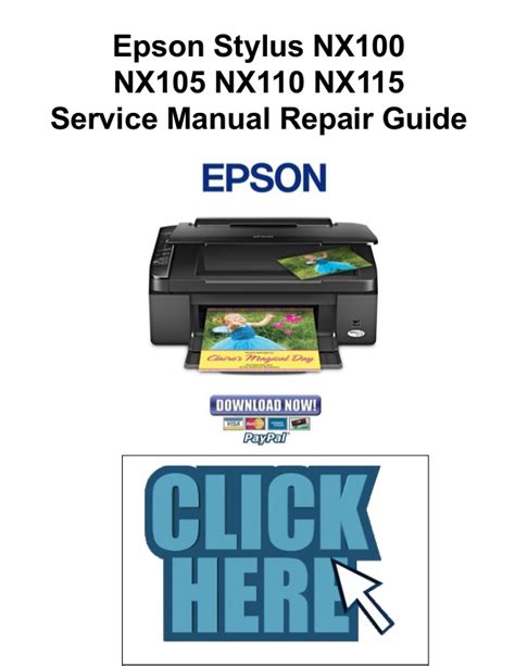 Epson Stylus Nx110 Printer Manual Eaglecenters