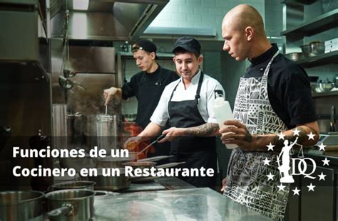 Funciones De Un Cocinero En Un Restaurante