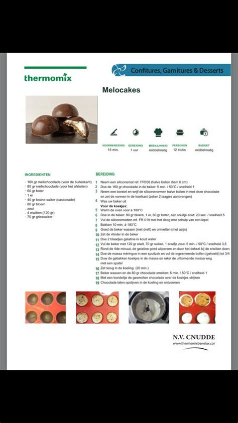 Pin Van Hannelore Cromheecke Op Thermomix Food Thermomix Recepten