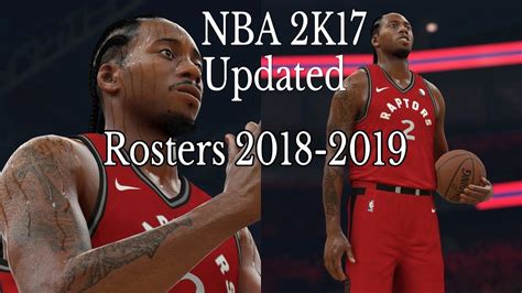 Nba K Rosters Tor Raptors Wa Wizards Nba K Updated