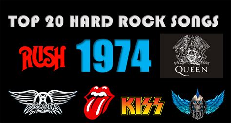 Top 20 Hard Rock Songs of 1974 - Hard Rock Daddy