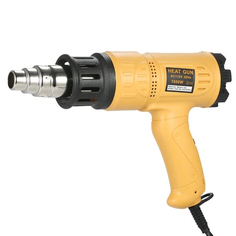 1800W Industrial Heat Gun Adjustable Temperature Hot Air Gun Fast