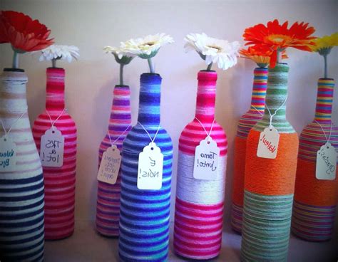 Ideas Para La Decoración Con Botellas