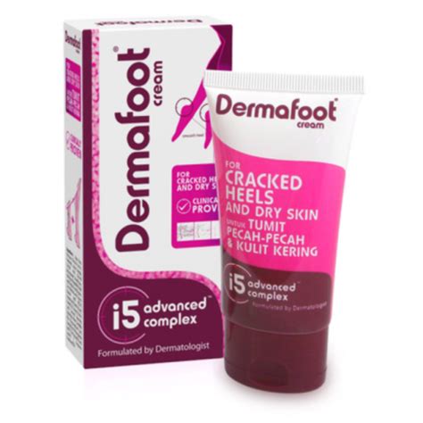 Krim Kaki Pecah Pecah Dermafoot Cream 30 Gram Krim Untuk Tumit Pecah