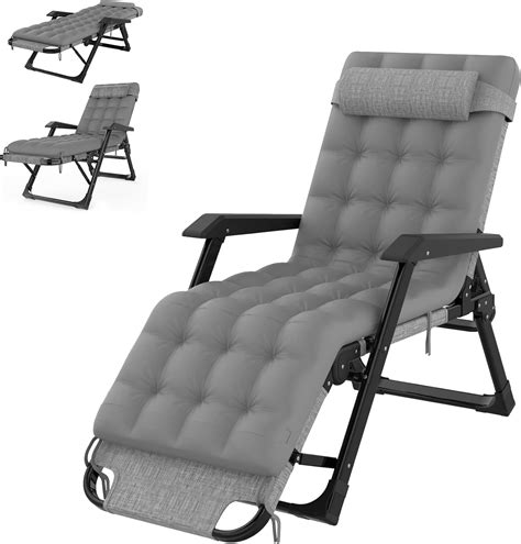 Amazon Suteck 3 In 1 Folding Lounge Chair 26in L 6 10 Positions